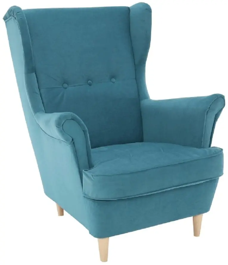 Fotoliu Tempo Kondela Rufino 3 (Petrol/Beech) - 5