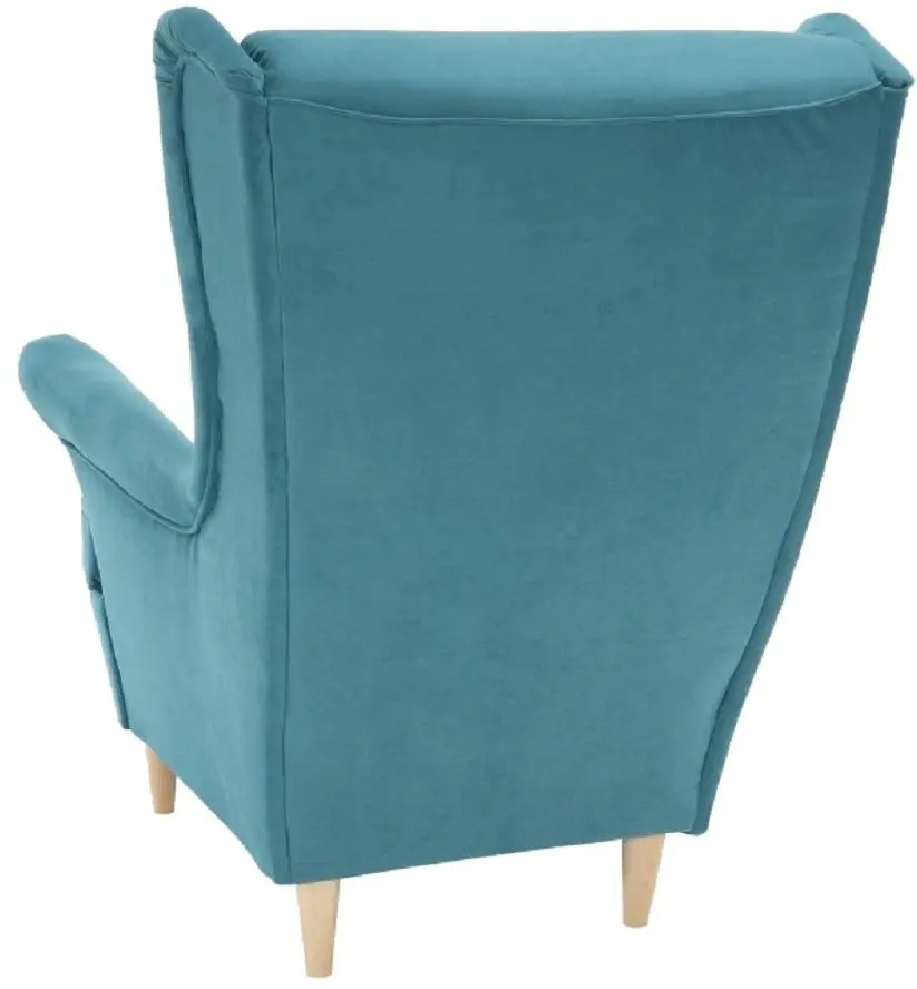 Fotoliu Tempo Kondela Rufino 3 (Petrol/Beech) - 6