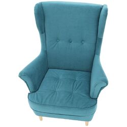 Fotoliu Tempo Kondela Rufino 3 (Petrol/Beech) Thumb