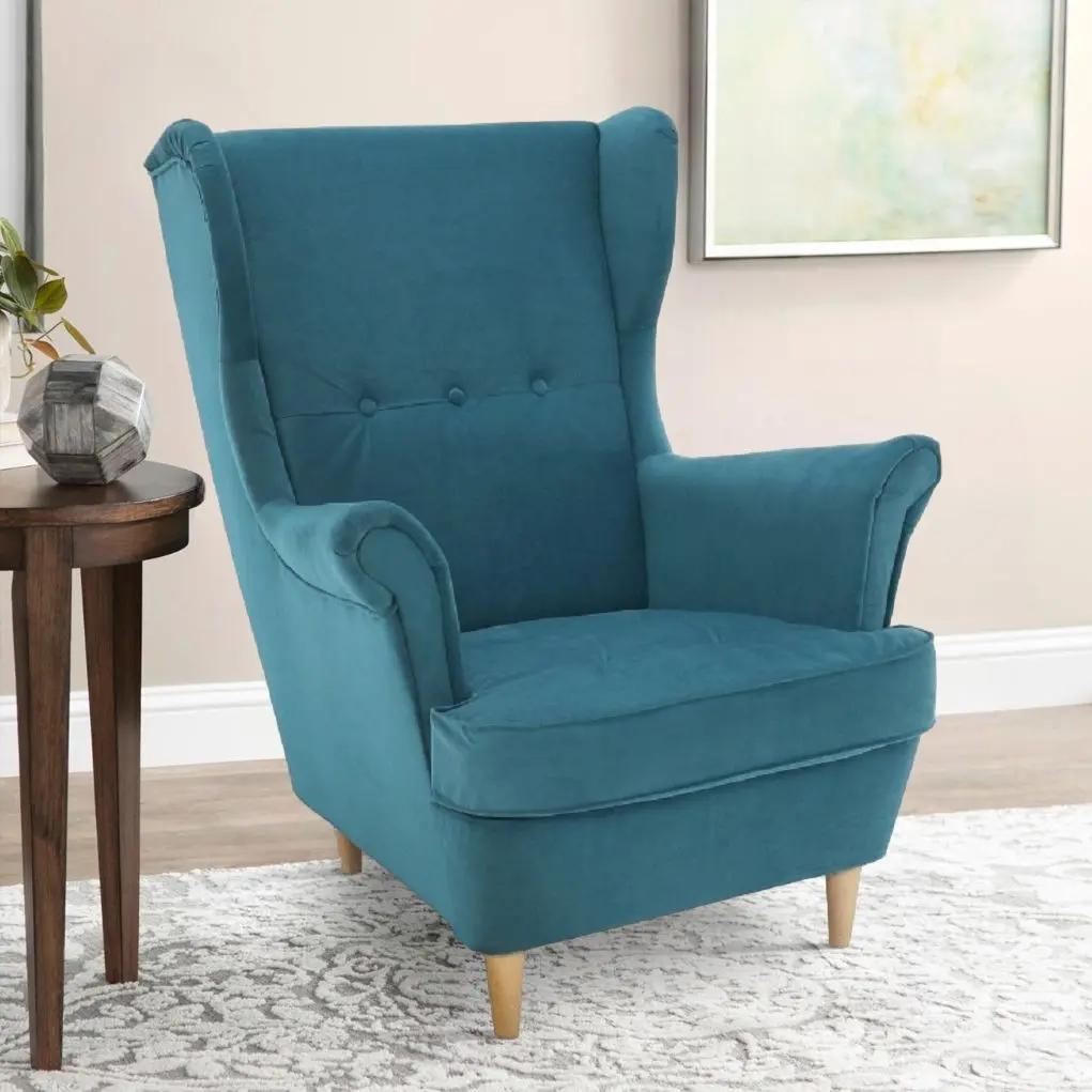 Fotoliu Tempo Kondela Rufino 3 (Petrol/Beech)