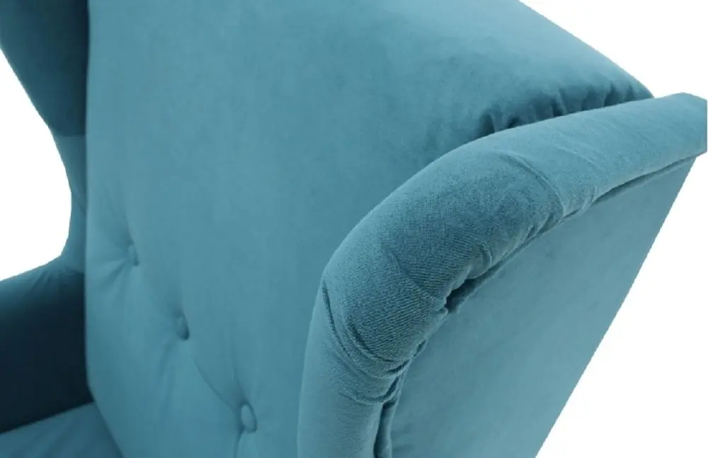 Fotoliu Tempo Kondela Rufino New (Petrol/Beech) - 2