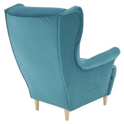 Fotoliu Tempo Kondela Rufino New (Petrol/Beech) Thumb