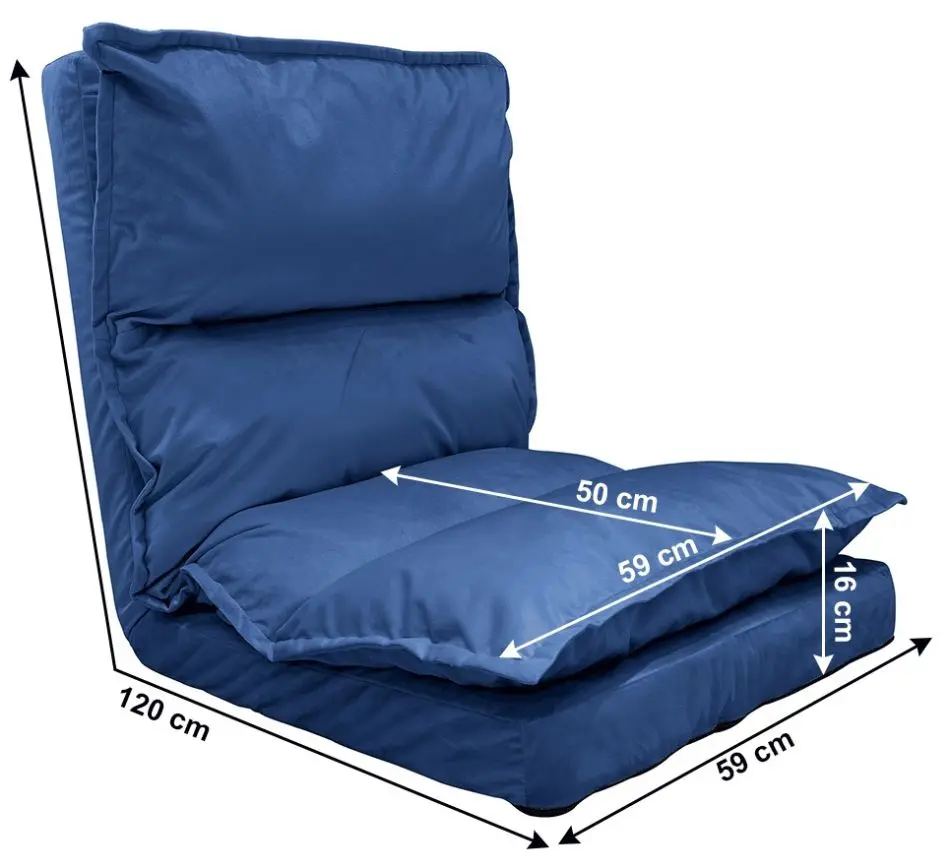 Sezlong moale Tempo Kondela Ulima (Blue) - 5
