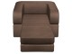 Fotoliu extensibil Tiara Terra Plus 1 200x100x30 (Dark Beige)