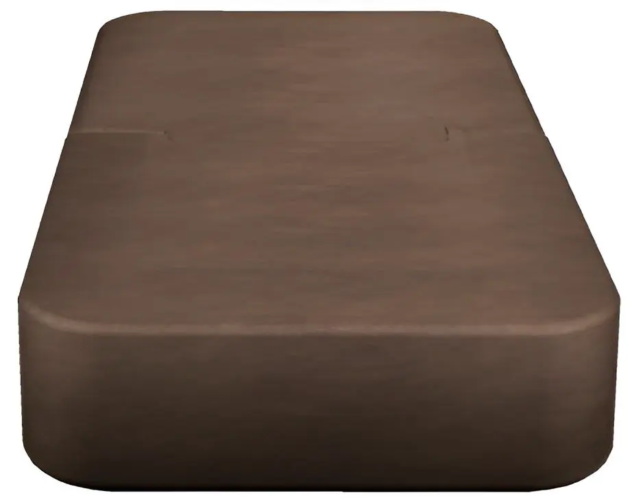 Fotoliu extensibil Tiara Terra Plus 1 200x100x30 (Dark Beige)