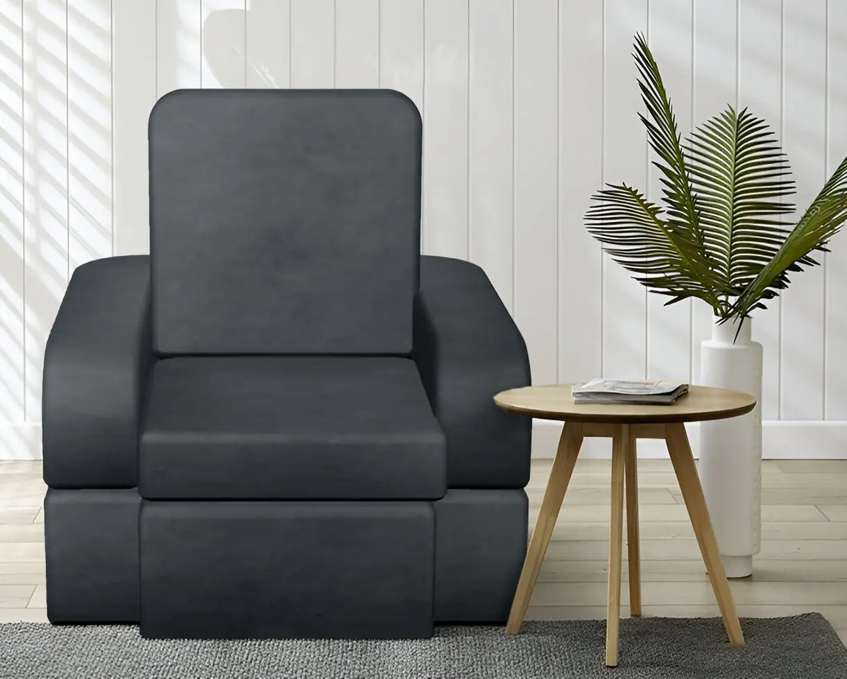 Кресло раскладное Tiara Terra Plus 1 200x100x30 (Dark Grey)