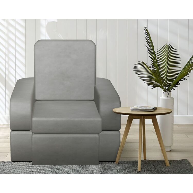 Бескаркасное кресло Tiara Terra Plus 1 (Light Grey)