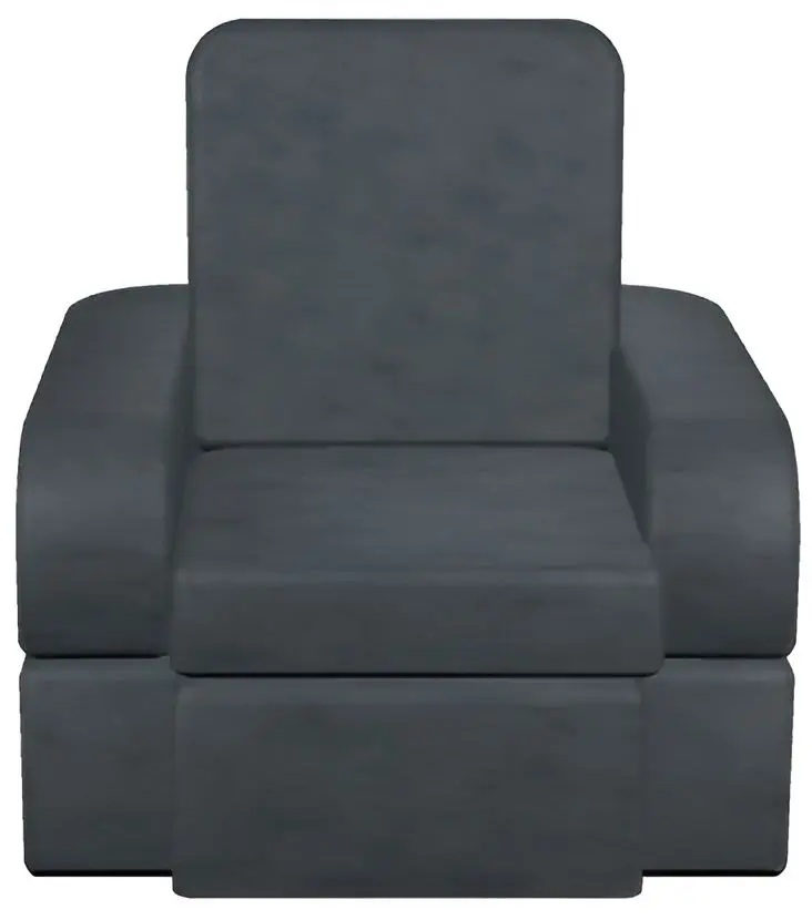 Fotoliu extensibil Tiara Terra Plus 1.2 195x120x30 (Dark Grey)