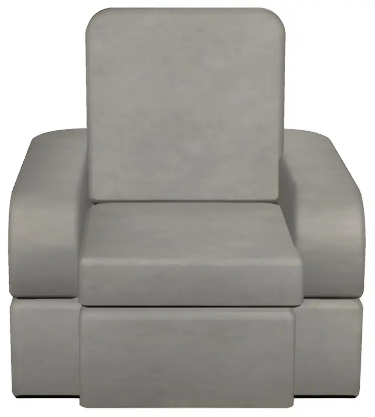 Кресло раскладное Tiara Terra Plus 1.2 195x120x30 (Light Grey)