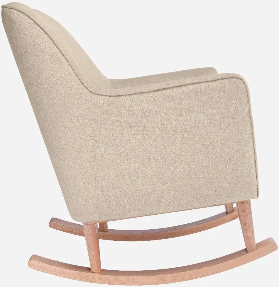 Fotoliu-balansoar pentru alaptare 2in1 Tutti Bambini Noah (Stone) - 4