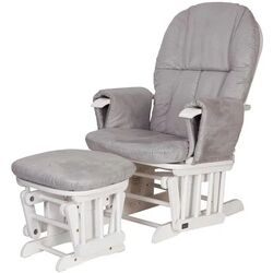 Fotoliu-balansoar pentru hrănire Tutti Bambini GC 35 (Grey/White)