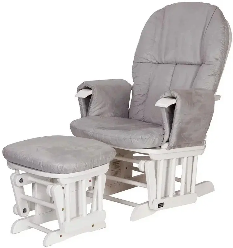 Fotoliu-balansoar pentru hrănire Tutti Bambini GC 35 (Grey/White)