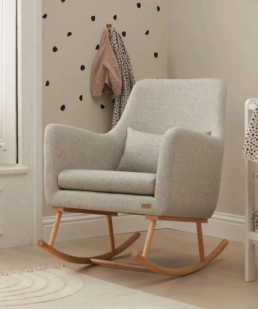 Fotoliu-balansoar pentru alaptare Tutti Bambini Oscar (Pebble) - 7