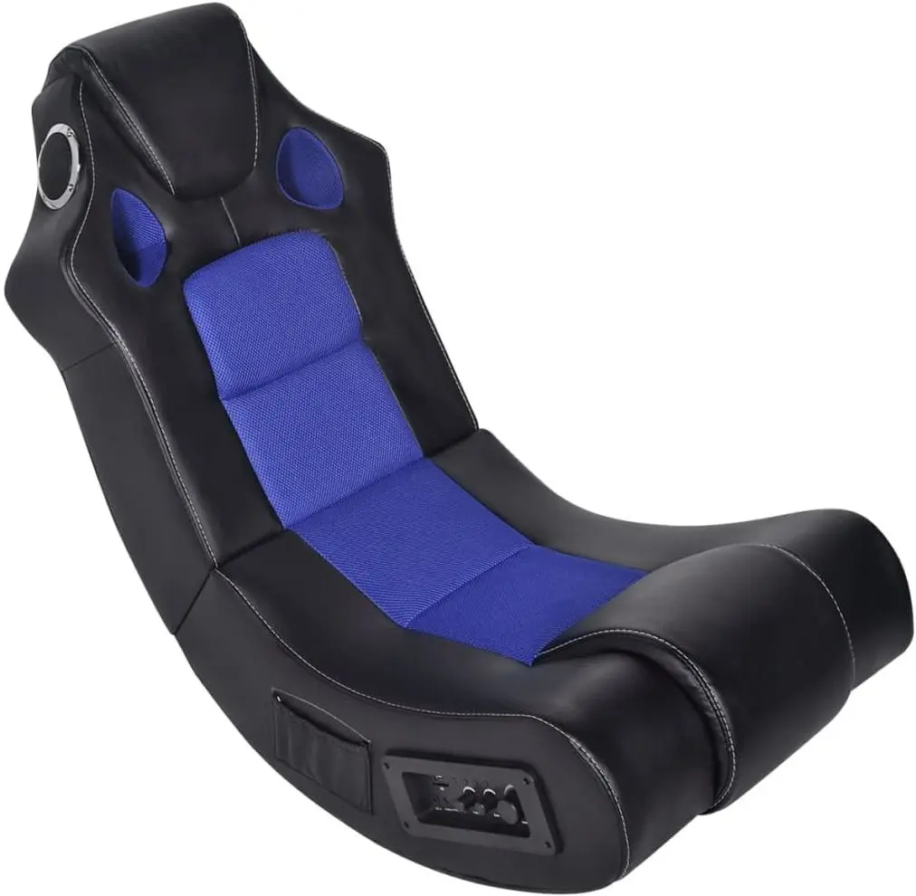 Игровое кресло VidaXL 241959 (Black/Blue)