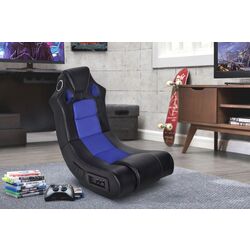 Fotoliu gaming VidaXL 241959 (Black/Blue)