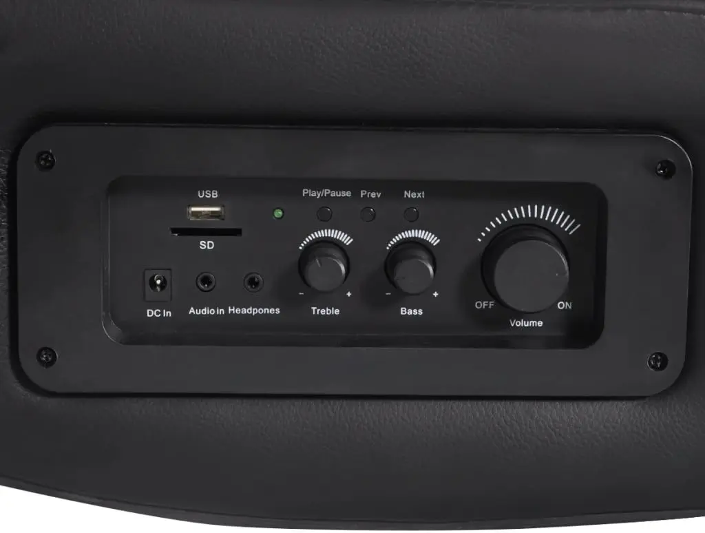 Игровое кресло VidaXL 241959 (Black/Blue)