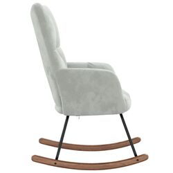 Fotoliu balansoar VidaXL 328139 (Light Grey) Thumb