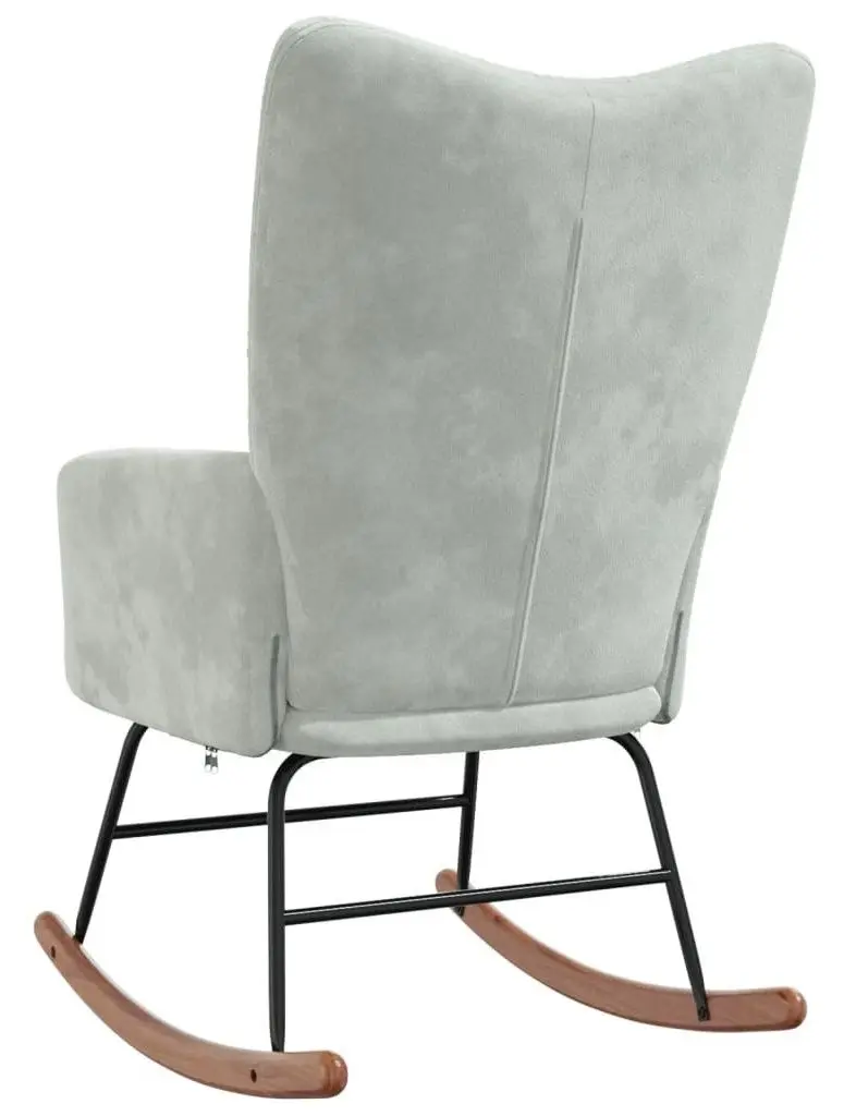 Fotoliu balansoar VidaXL 328139 (Light Grey)