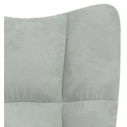 Fotoliu balansoar VidaXL 328139 (Light Grey) Thumb