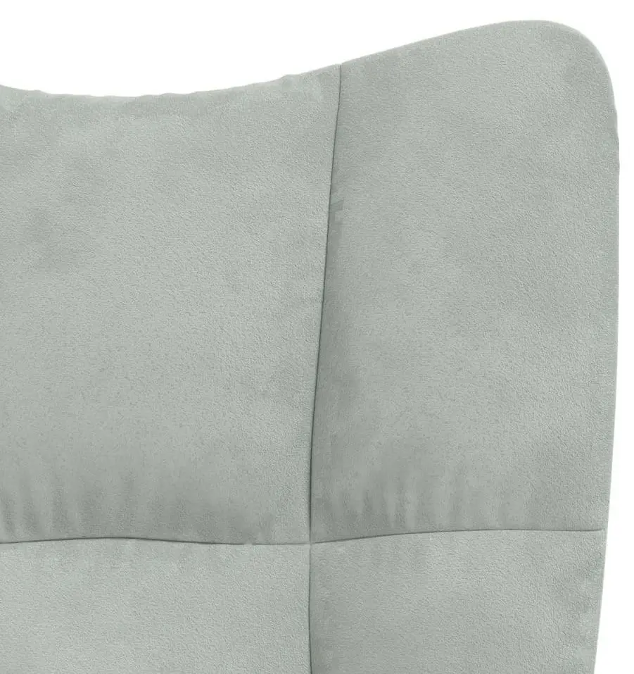 Fotoliu balansoar VidaXL 328139 (Light Grey)