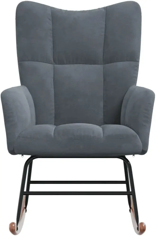 Fotoliu balansoar VidaXL 328140 (Dark Grey)