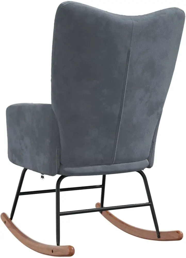 Fotoliu balansoar VidaXL 328140 (Dark Grey)