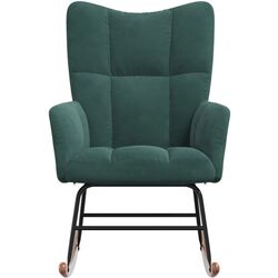 Fotoliu balansoar VidaXL 328141 (Dark Green) Thumb