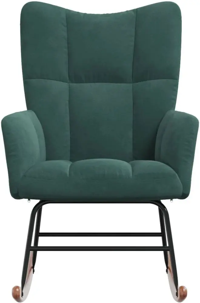 Fotoliu balansoar VidaXL 328141 (Dark Green)