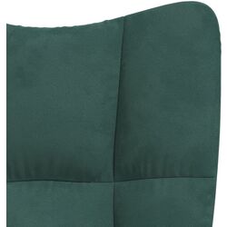 Fotoliu balansoar VidaXL 328141 (Dark Green) Thumb