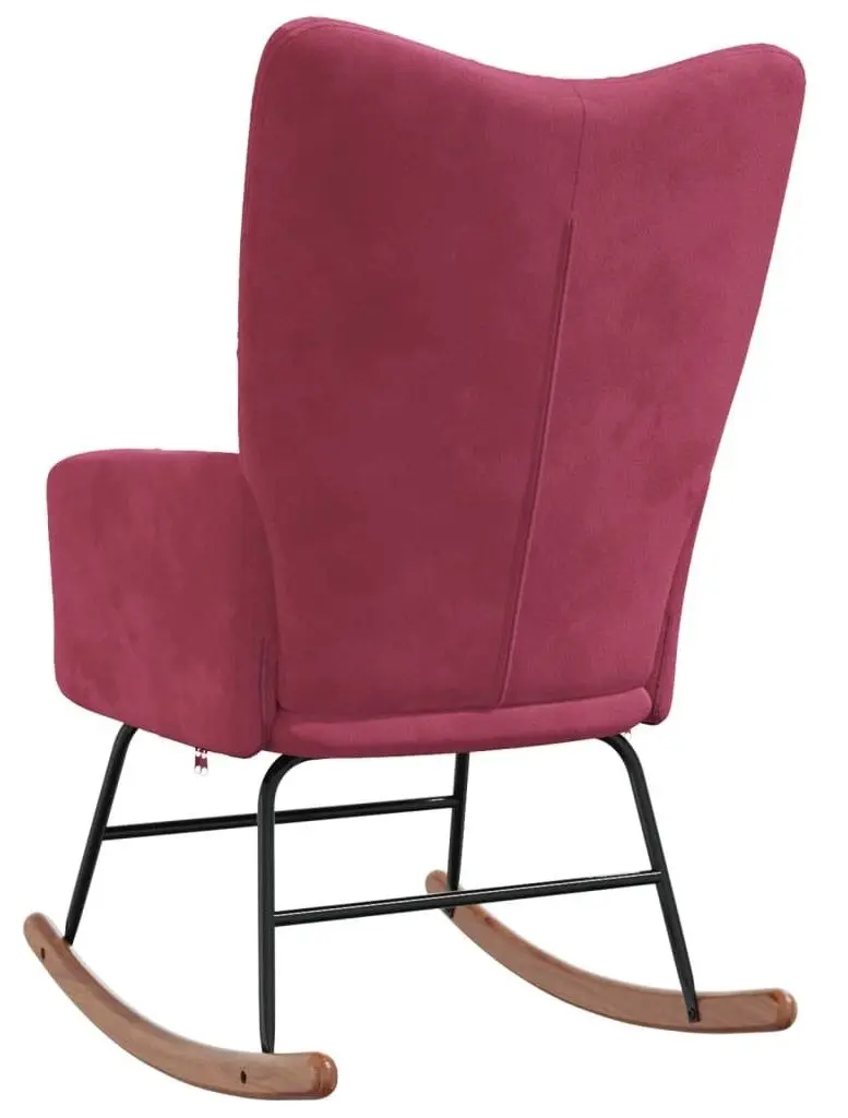 Fotoliu balansoar VidaXL 328144 (Red)