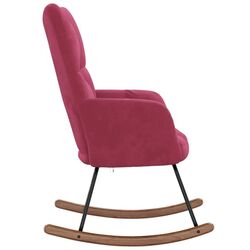 Fotoliu balansoar VidaXL 328144 (Red) Thumb