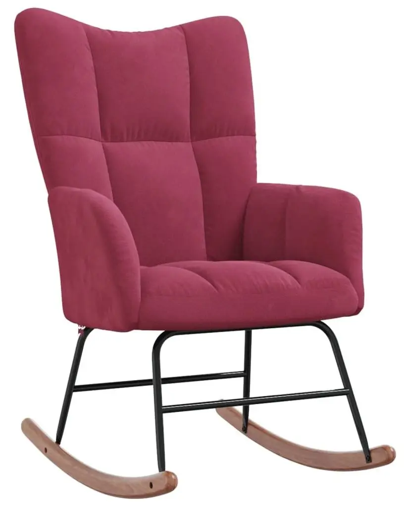 Fotoliu balansoar VidaXL 328144 (Red)