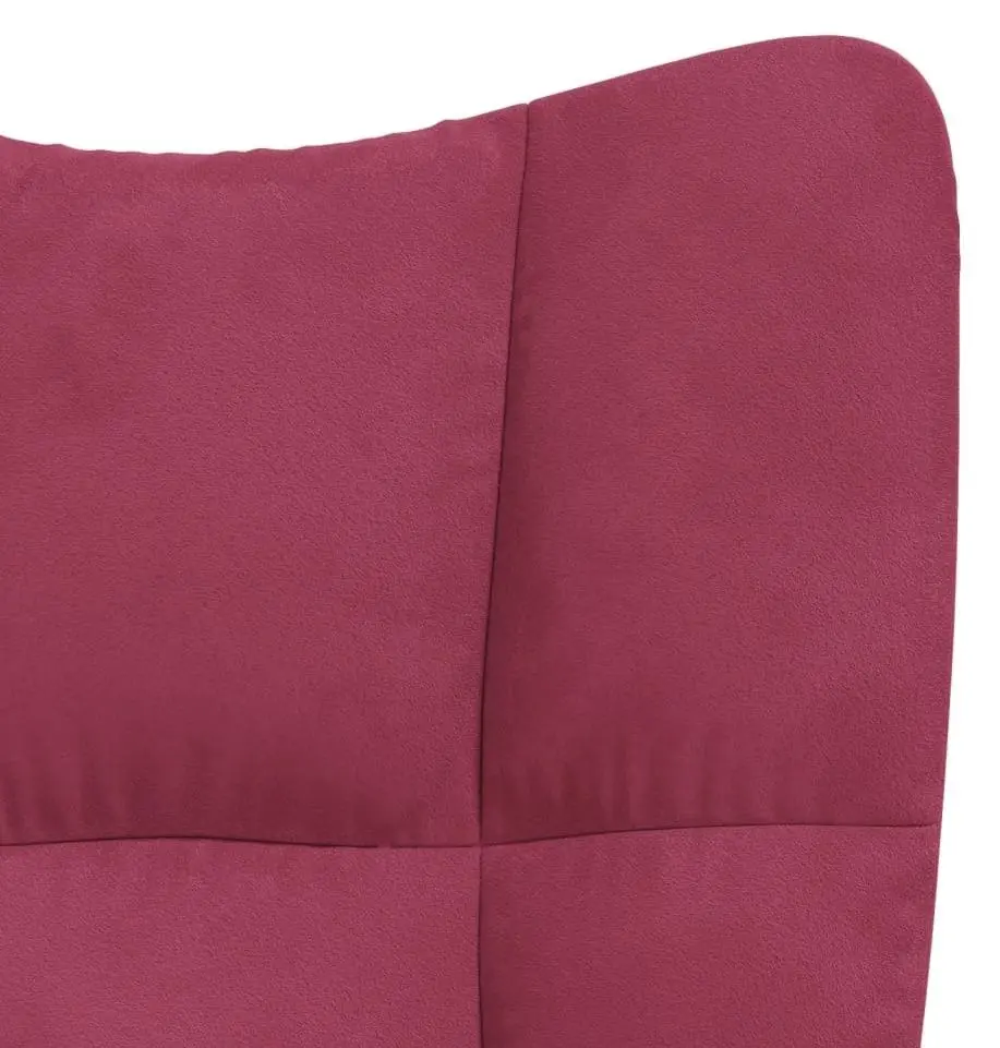 Fotoliu balansoar VidaXL 328144 (Red)