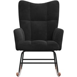 Fotoliu balansoar VidaXL 328145 (Black) Thumb