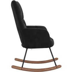 Fotoliu balansoar VidaXL 328145 (Black) Thumb