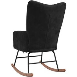 Fotoliu balansoar VidaXL 328145 (Black) Thumb