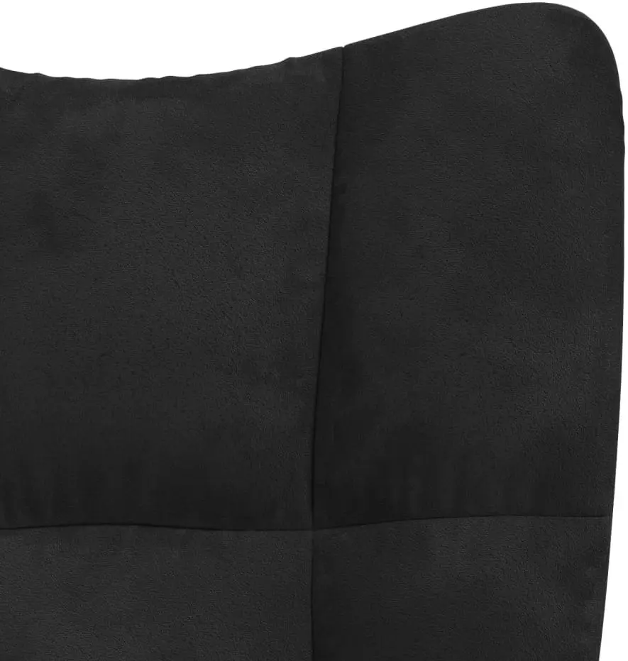 Fotoliu balansoar VidaXL 328145 (Black)