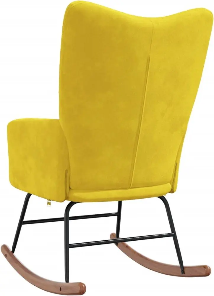 Fotoliu balansoar VidaXL 328146 (Mustard Yellow)