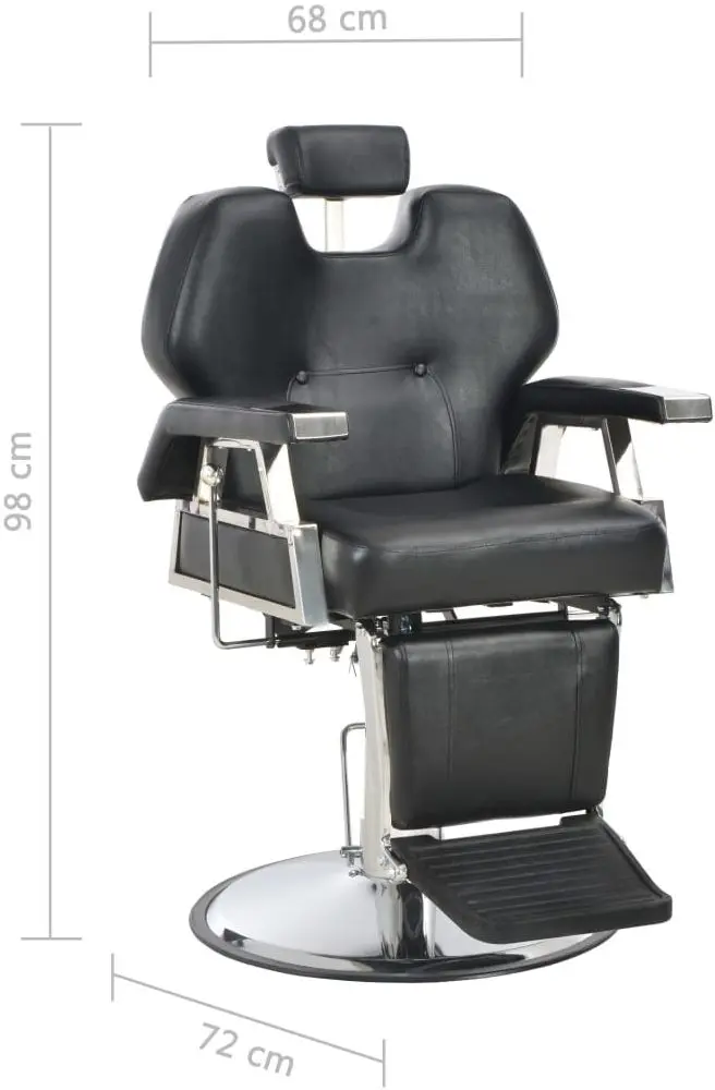 Fotoliu de coafor VidaXL 110167 (Black)