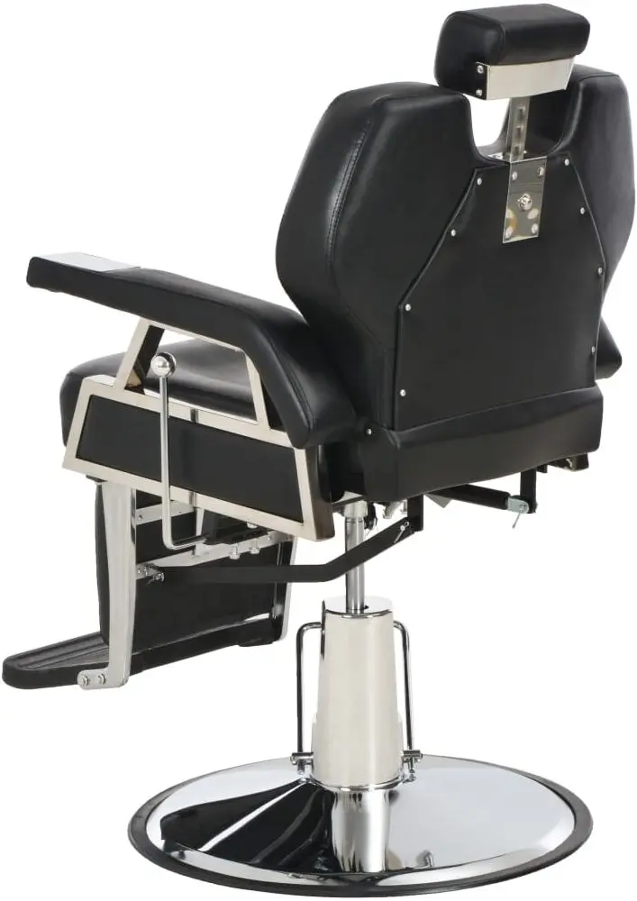 Fotoliu de coafor VidaXL 110167 (Black)