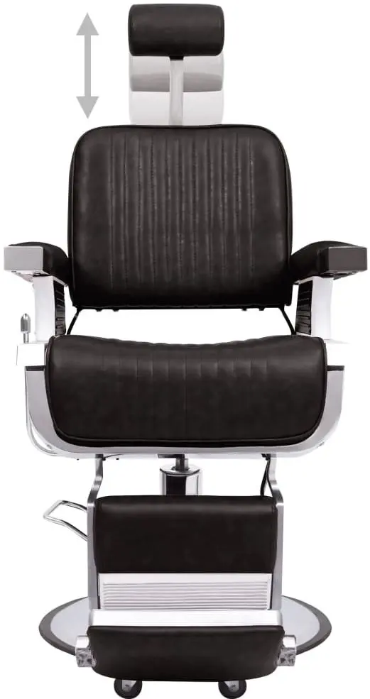 Fotoliu de coafor VidaXL 110168 (Black)