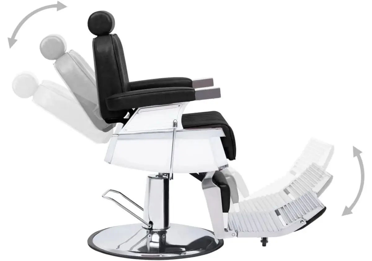 Fotoliu de coafor VidaXL 110168 (Black)