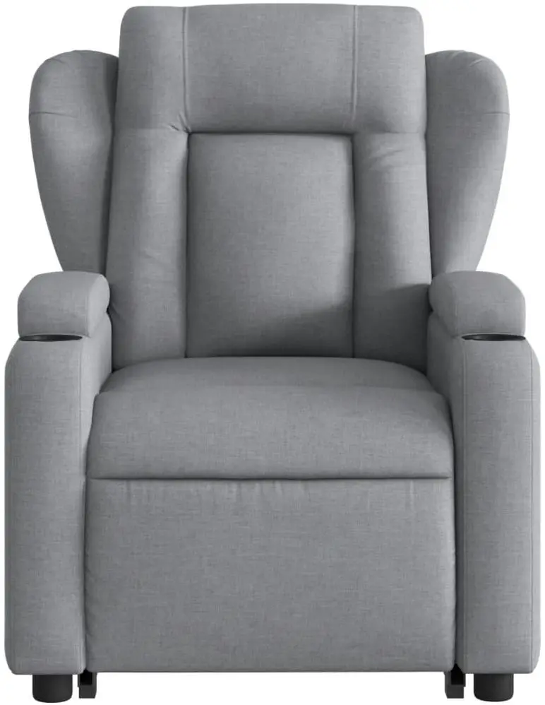 Fotoliu-recliner cu ridicare VidaXL 3204482 (Light Grey)