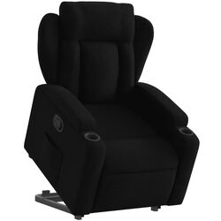 Кресло-реклайнер с подъемником VidaXL 3204484 (Black) Thumb