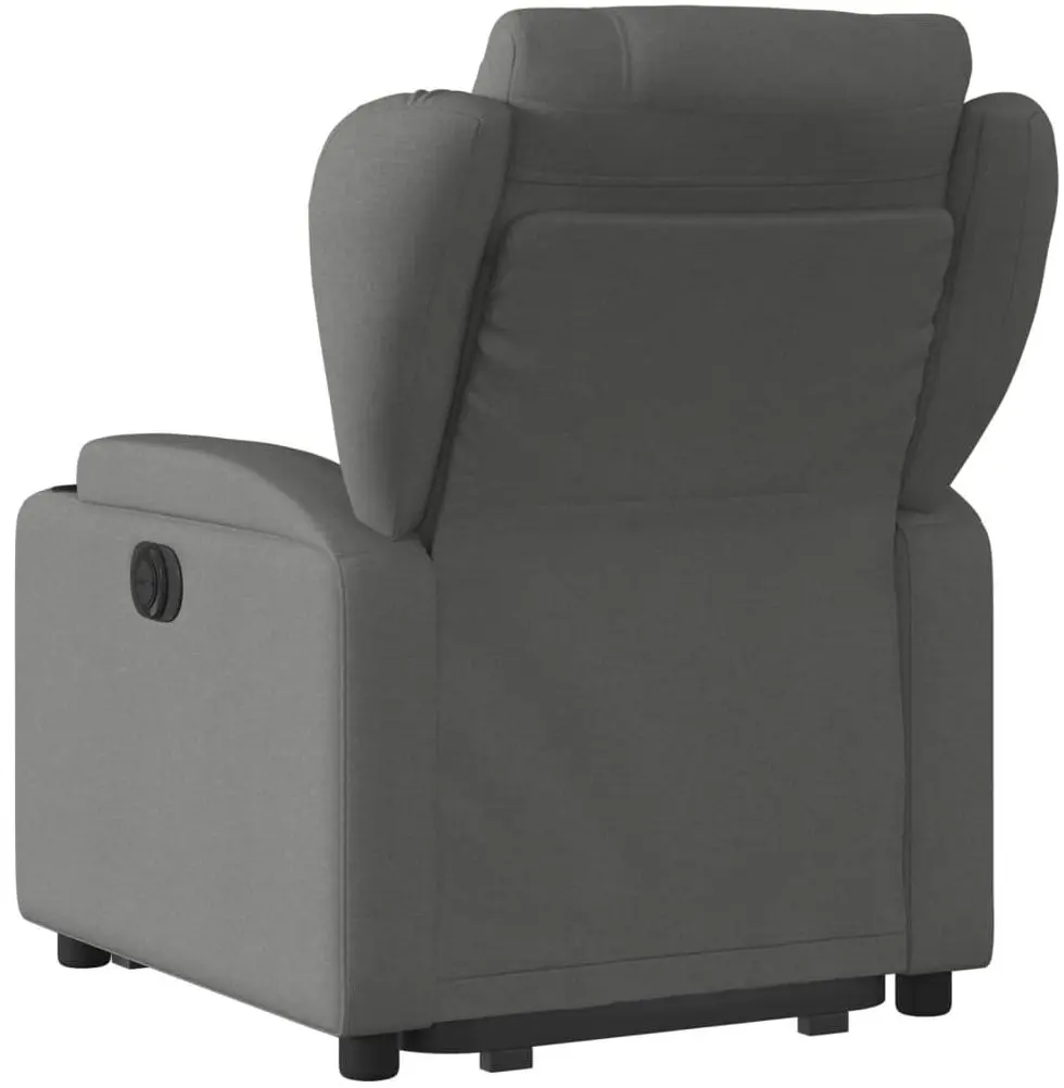 Кресло-реклайнер с подъемником VidaXL 3204507 (Dark Grey)