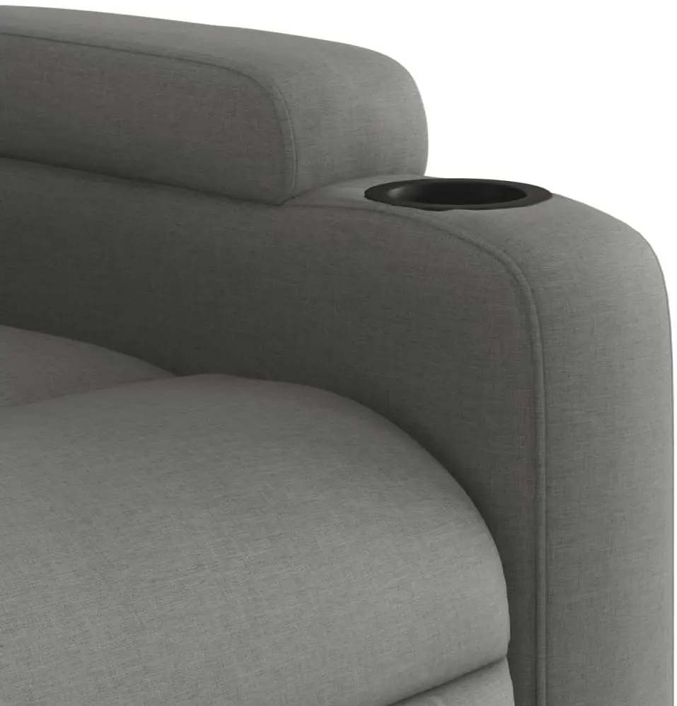 Кресло-реклайнер с подъемником VidaXL 3204507 (Dark Grey)