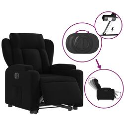 Кресло-реклайнер с подъемником VidaXL 3204508 (Black) Thumb