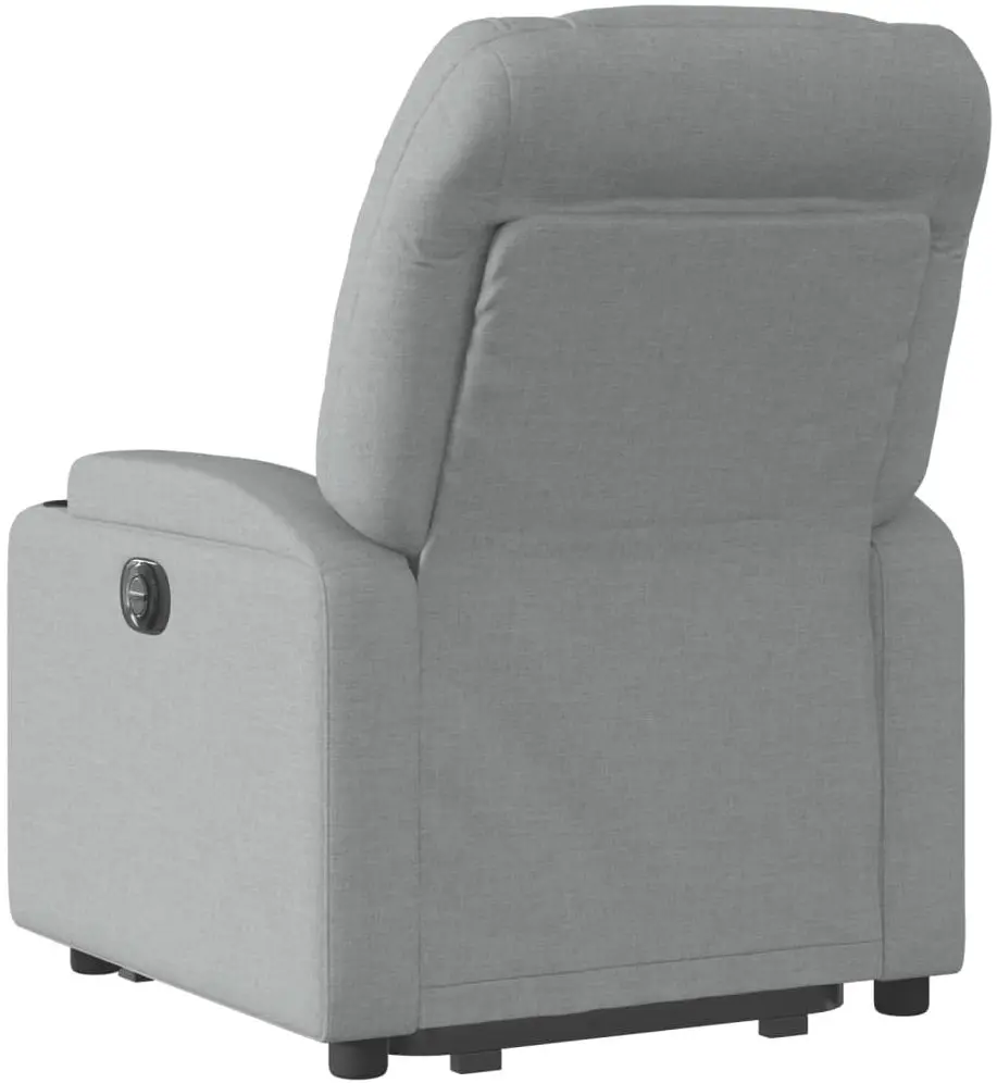 Fotoliu-recliner cu ridicare VidaXL 3204596 (Light Grey) - 4