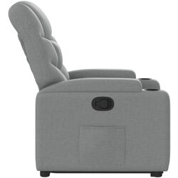Fotoliu-recliner cu ridicare VidaXL 3204596 (Light Grey) Thumb
