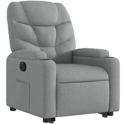 Fotoliu-recliner cu ridicare VidaXL 3204620 (Light Grey) Thumb
